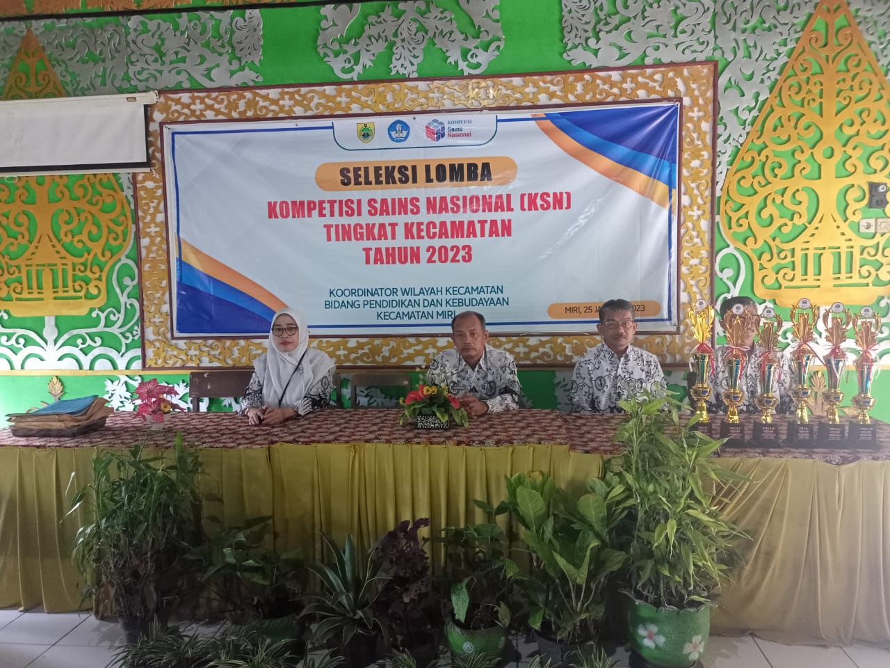 SELEKSI KSN TINGKAT KECAMATAN MIRI