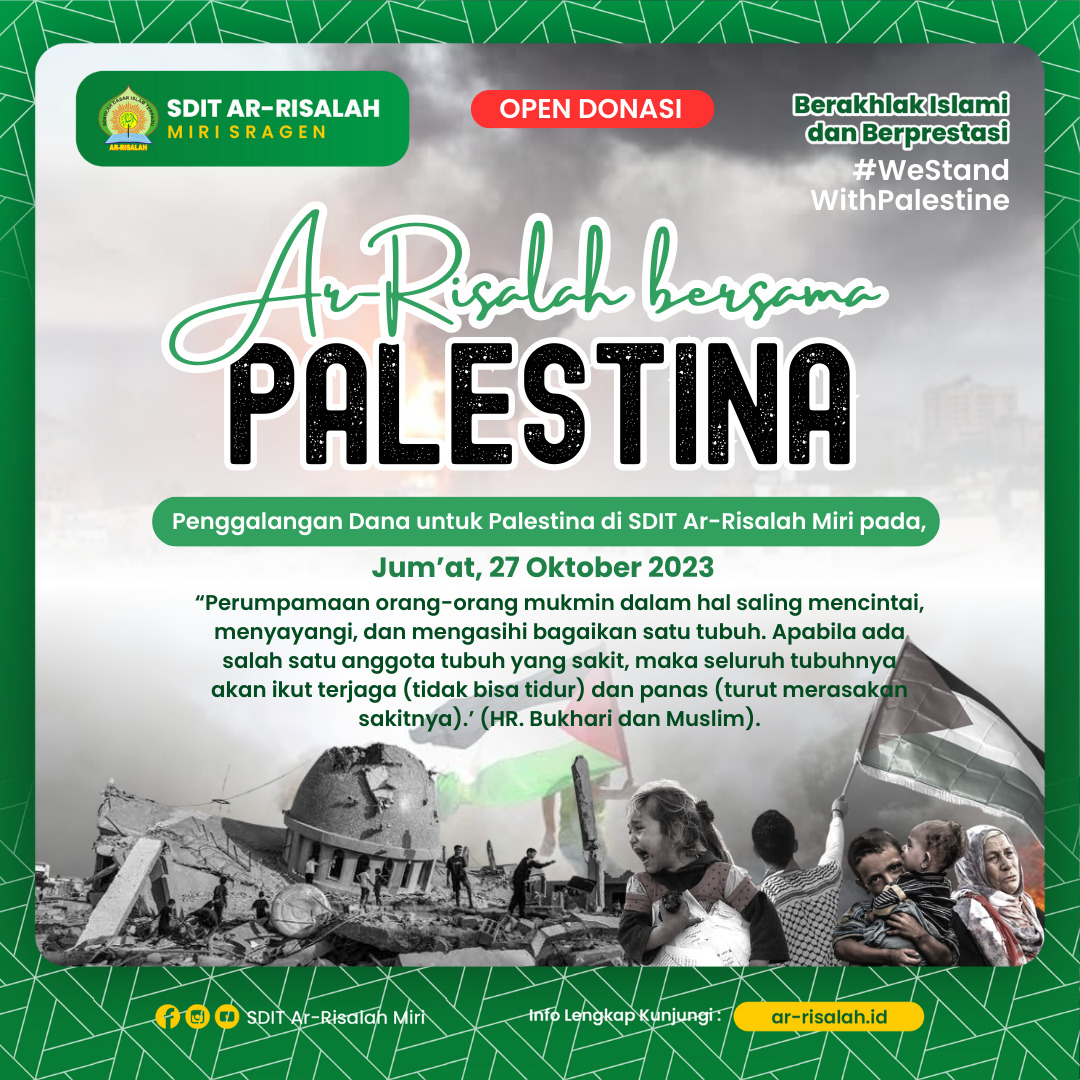 AR-RISALAH BERSAMA PALESTINA