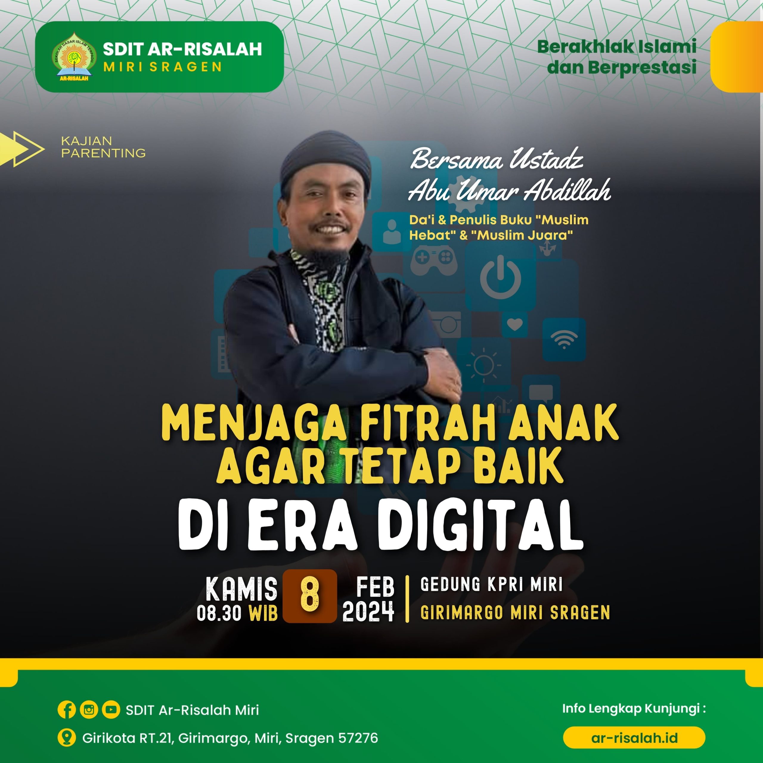 Kajian Parenting “Menjaga Fitrah Anak Agar Tetap Baik di Era Digital”