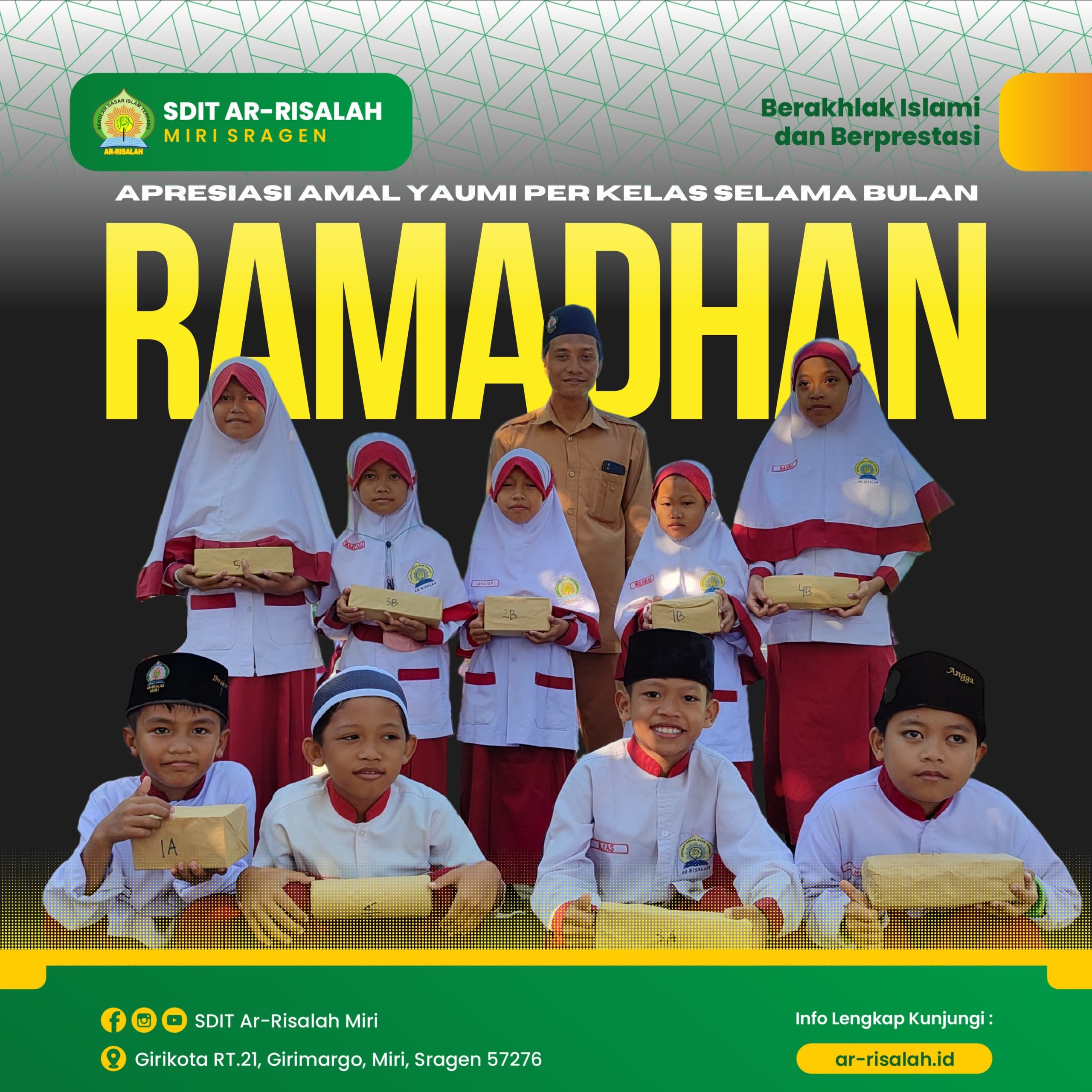 Apresiasi Amal Yaumi Per Kelas Selama Bulan Ramadhan 2024