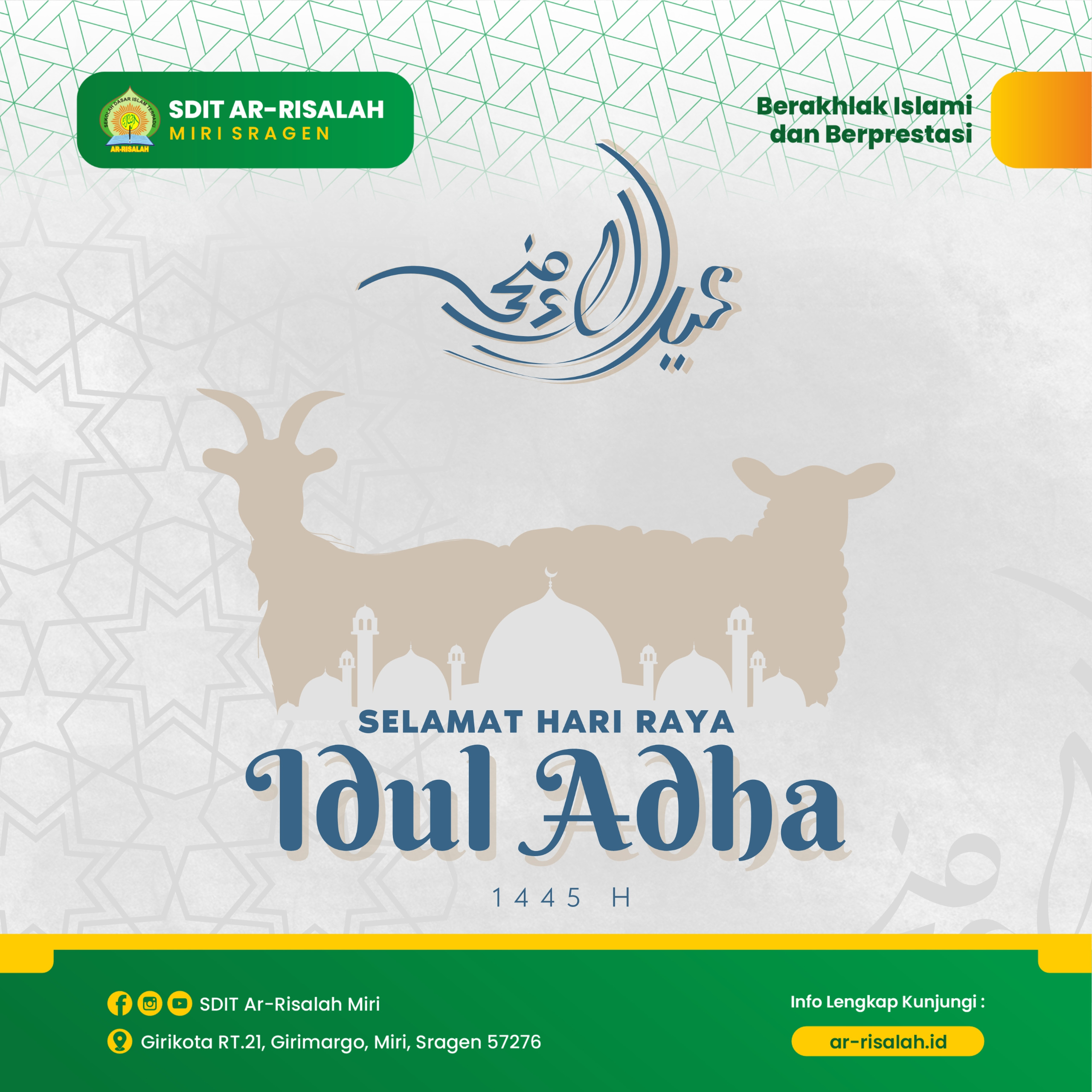 SELAMAT HARI RAYA IDUL ADHA 1445H