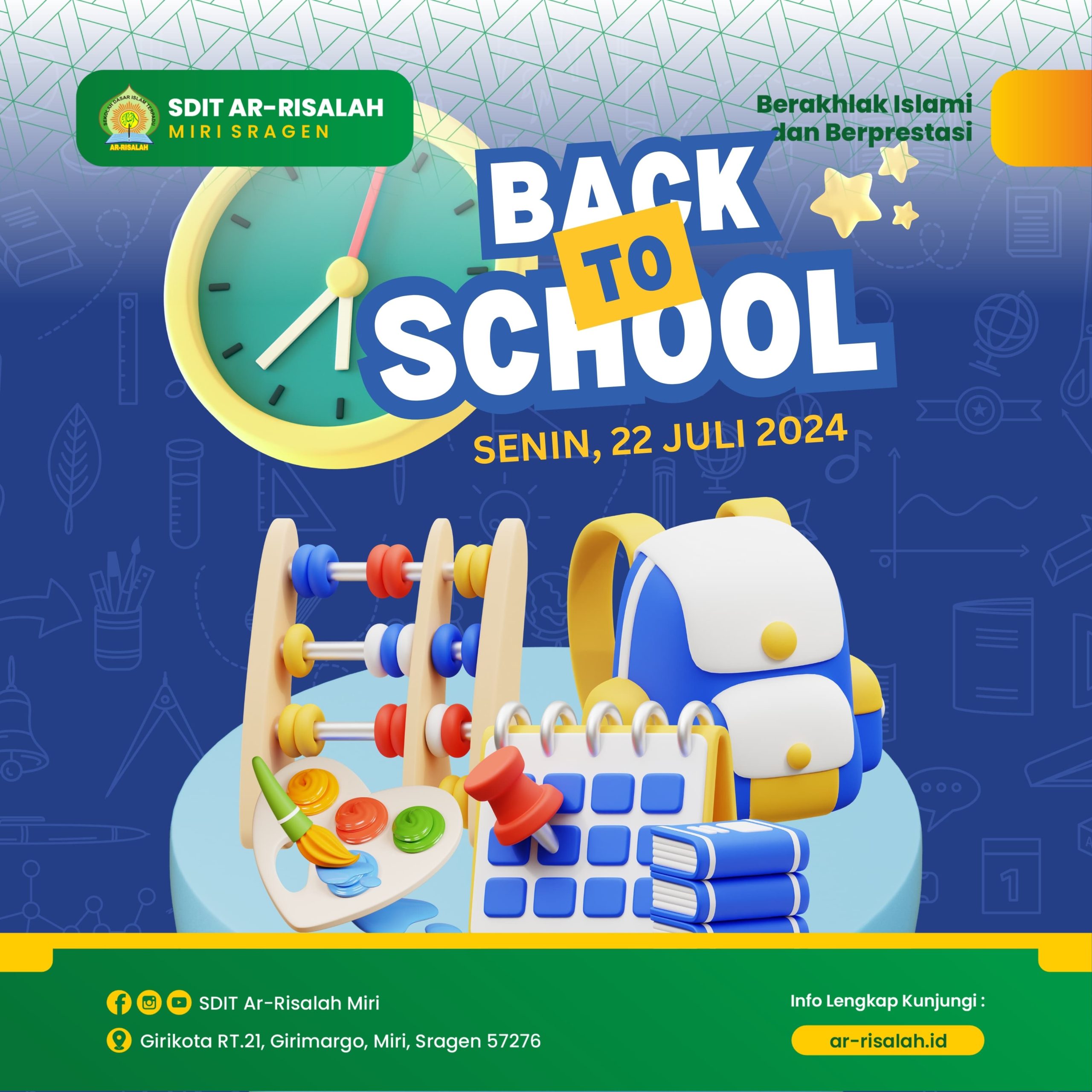Back To School 22 Juli 2024