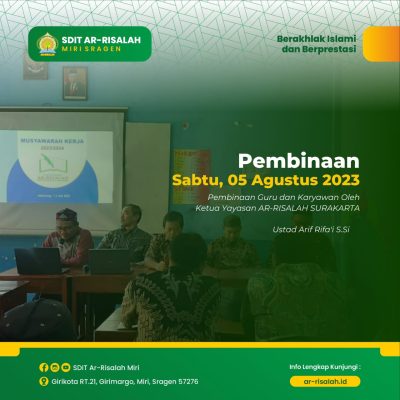 Pembinaan Guru dan Karyawan