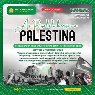 AR-RISALAH BERSAMA PALESTINA